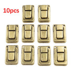 10PCS Retro Luggage Buckle Metal Lock for Furniture Hardware