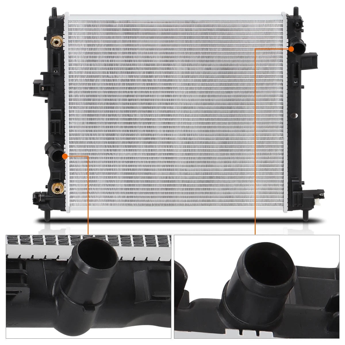 Full Aluminum Core Radiator for Cadillac ATS/CTS (2013–2015) DPI-13351