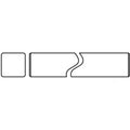 A-404-0021-AI Square Shaft for