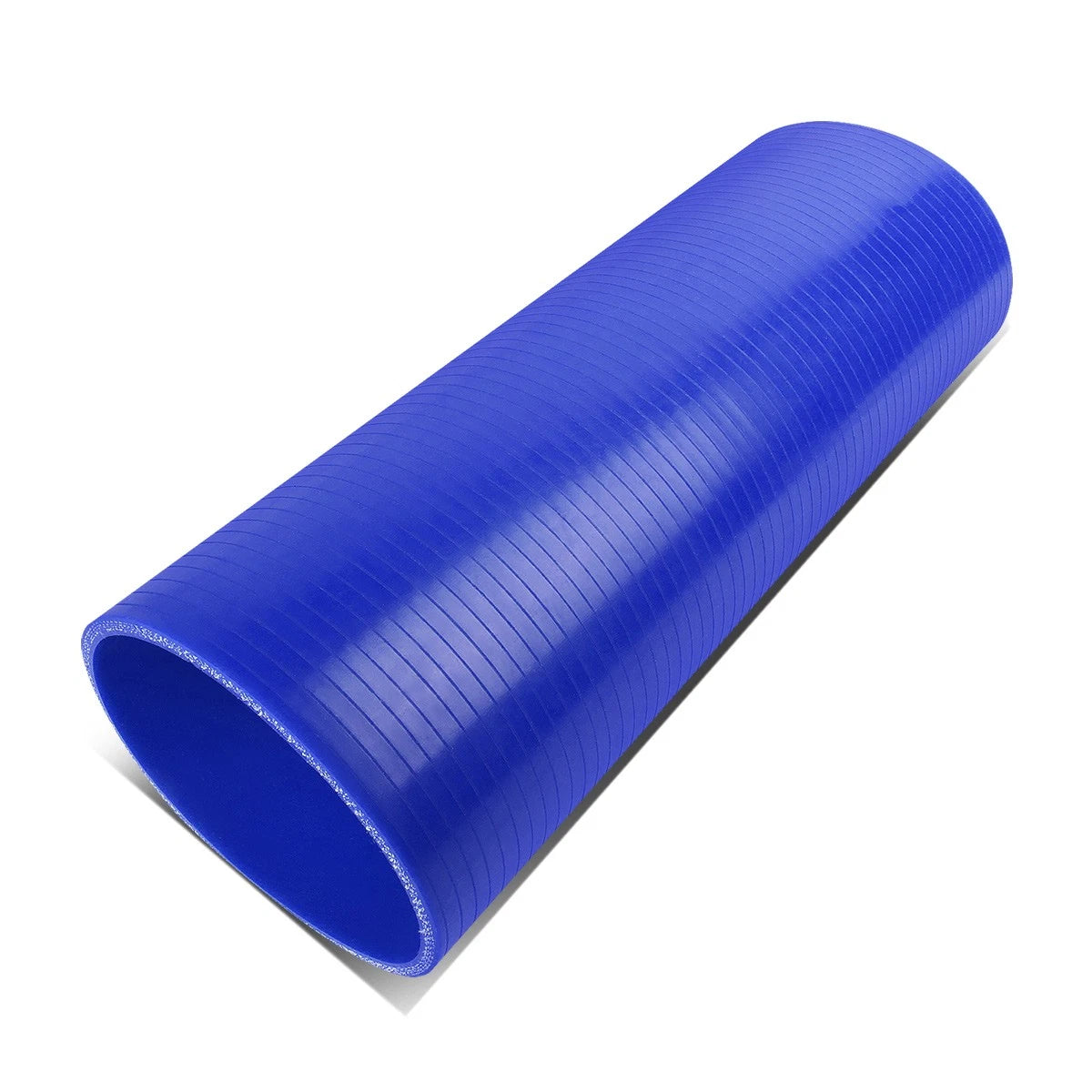 Set of 4 12" 3-Ply Turbo Intercooler Intake Pipe Silicone Coupler Hose Blue