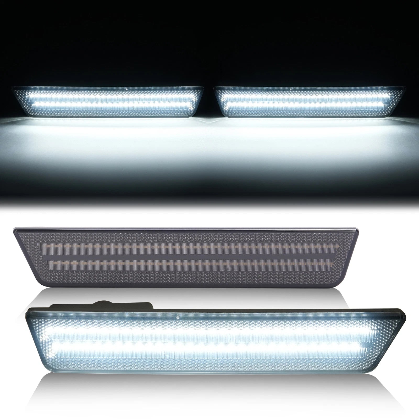 Set of 2 Rear Side Marker Lights for Dodge Challenger Charger (2008-2014)