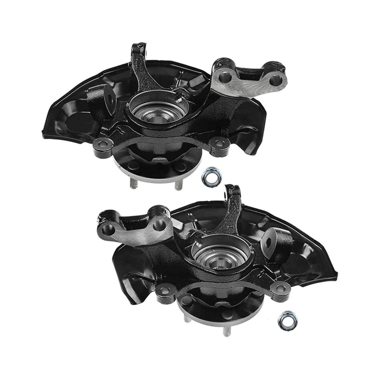 2X Front Steering Knuckle & Wheel Bearing Hub Assembly for Toyota Camry (2007–2011)