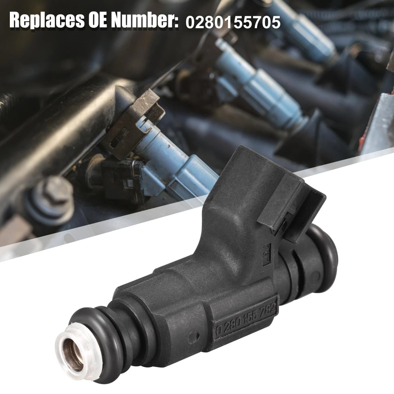 Fuel Injector 0280155782 04669772AA for Dodge Stratus Neon (1998–2000)