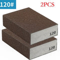 2X Grit 60320 Sanding Sponge Blocks for Walls Woodwork