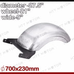 9" Rear Custom Fender for Harley Softail Fat Boy (180-200 Wide Tire)
