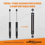Front Shock Absorbers for Jeep Wrangler JK (2007–2018) 0.5-2.5" Lift Kits