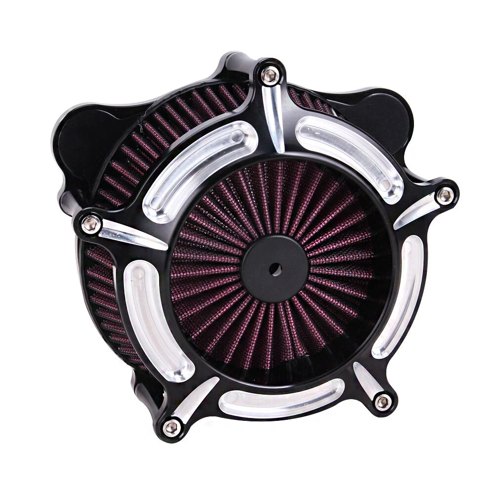 Turbine Air Cleaner Intake Filter Kit for Harley Softail (2016–2017) / Dyna FXDLS (2017)