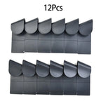 12pcs Pot Cover Storage Organizer Rack Wall Mount Holder Kitchen Tool