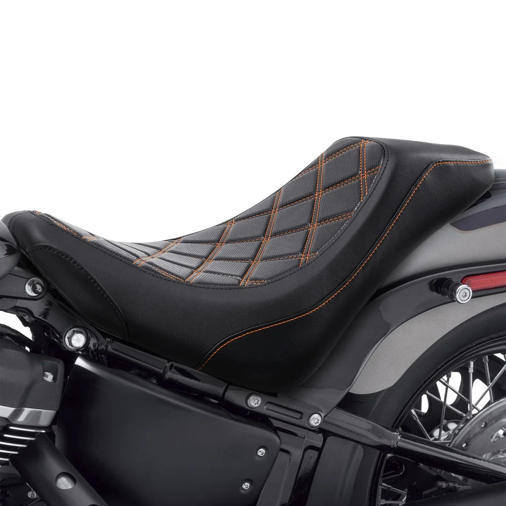 Solo Rider Driver Seat for Harley Softail Heritage Classic FLHCS (2018-2024)