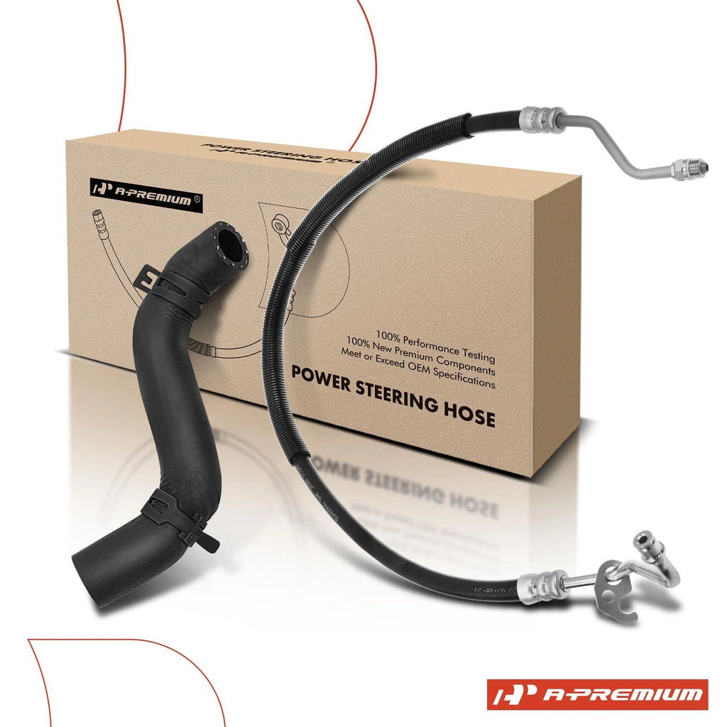 2X Power Steering Pressure & Reservoir Line Hose for Ford F-150 (2006–2008)