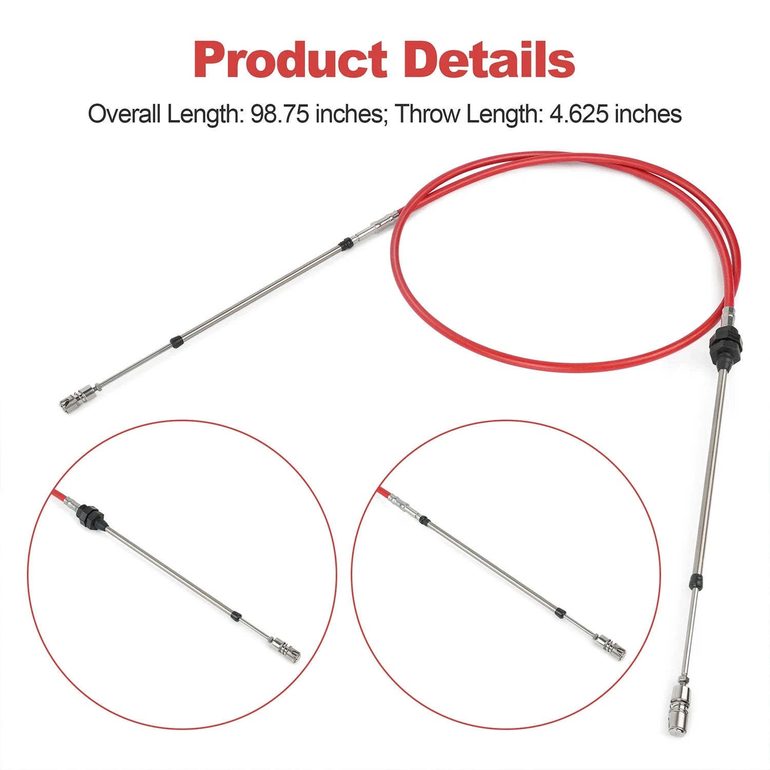 Reverse Cable for Yamaha FX Cruiser HO/FX Cruiser SHO/FX HO/FX SHO (2003–2023)