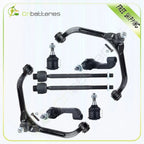 8x Front Control Arms Tie Rods Ball Joints for Jeep Liberty (2002–2004)