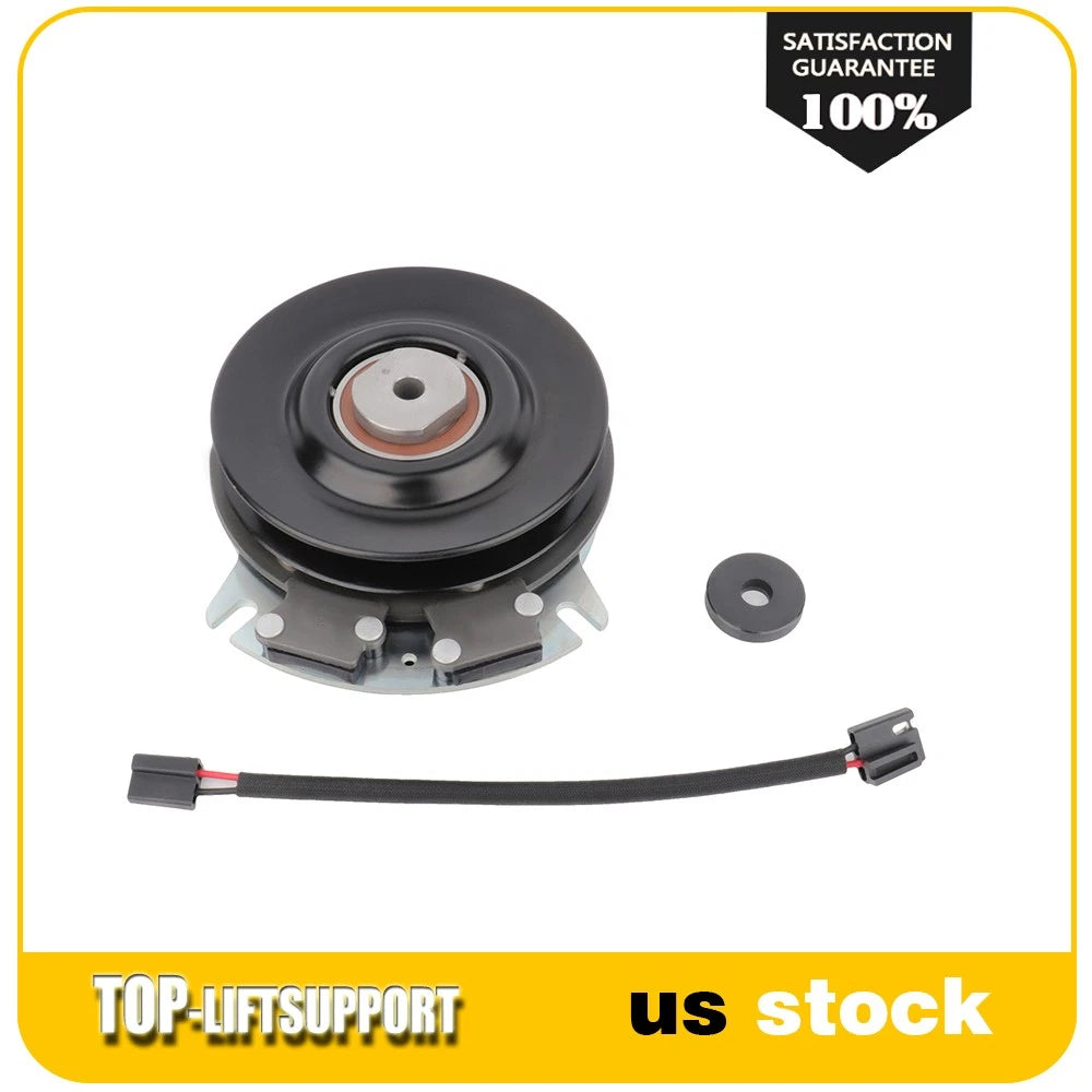 PTO Clutch Pulley for Lastec, Scag (6" Diameter, 1-1/8" Crank)