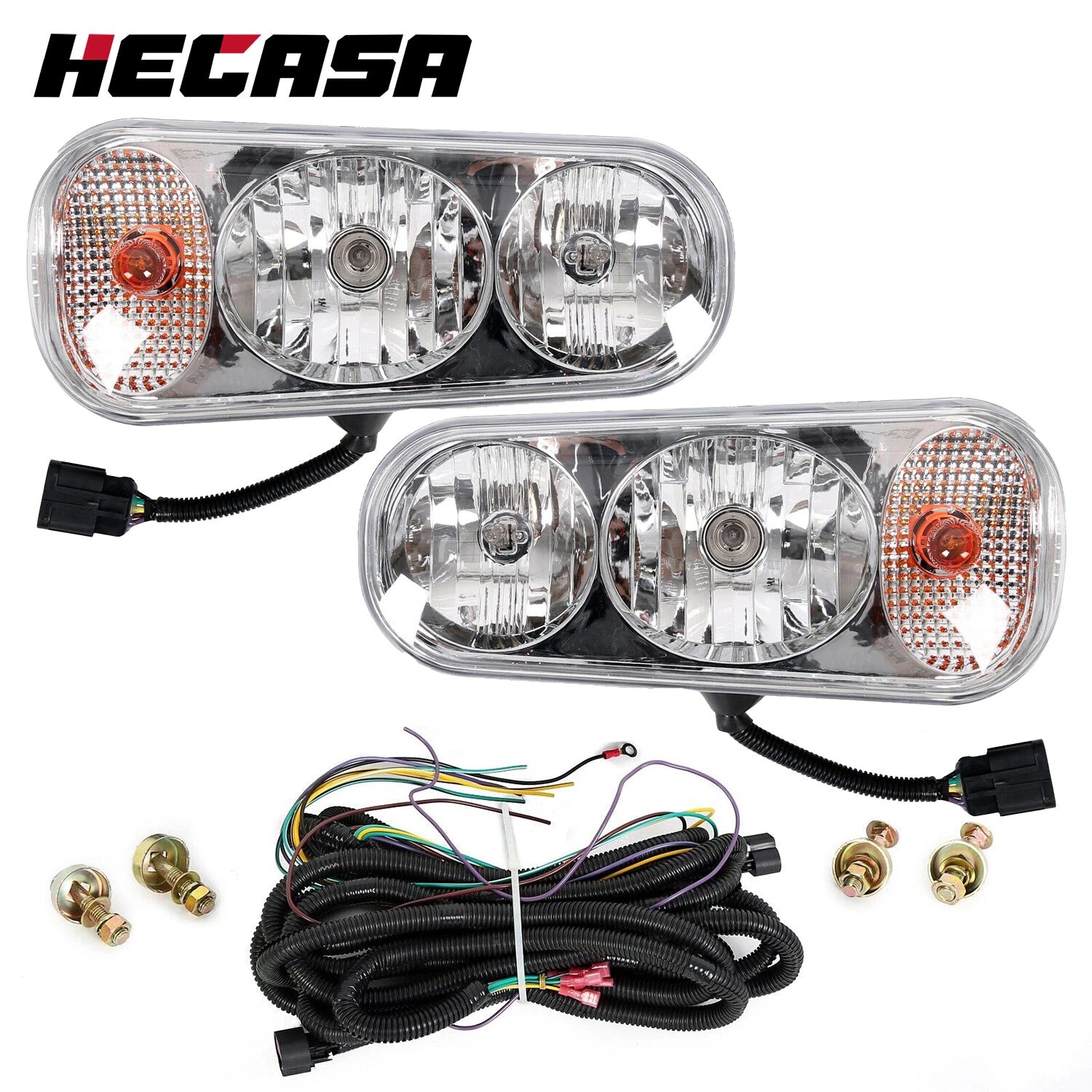 Halogen Snow Plow Lights for Boss Western SnowDogg Blizzard (#1311100)