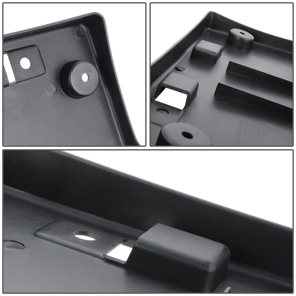Front Bumper License Plate Frame Mounting Bracket for Nissan Versa Sedan (2012–2014)