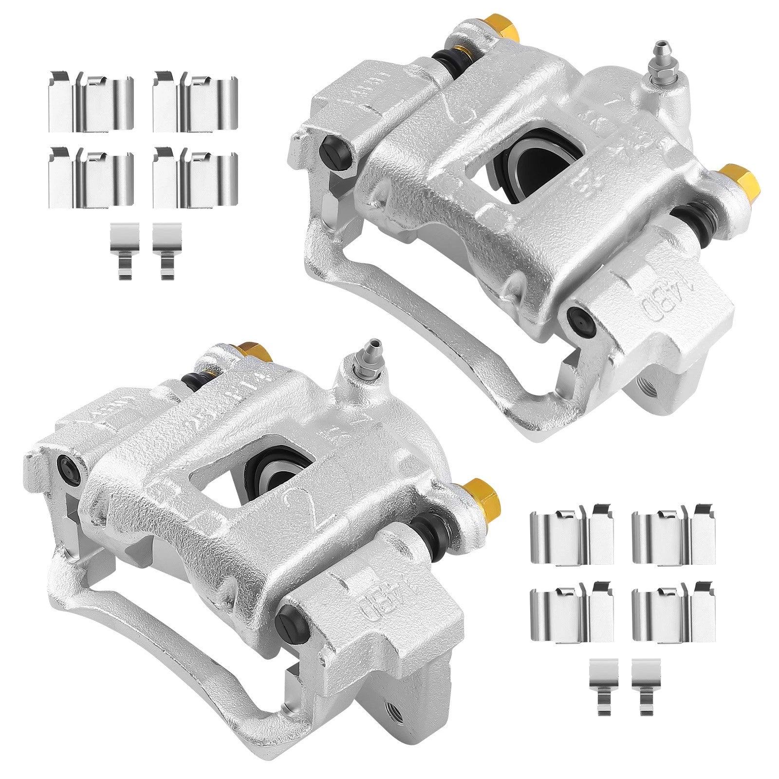 Set of 2 Rear Brake Calipers for Toyota 4Runner (2003-2009)
