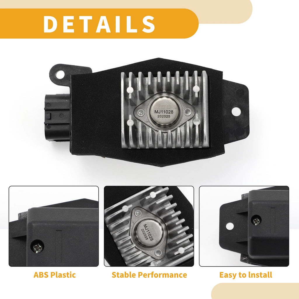 HVAC Blower Motor Resistor for Ford F-250 F-350 F-450 F-550 (2005–2006)