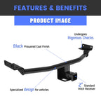 Trailer Hitch Class 3 Receiver for Hyundai Tucson (2016–2021)