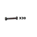 30x 2-1/8" x 5/16" Shear Pin with Nut for Prime Line Replaces 7-04369