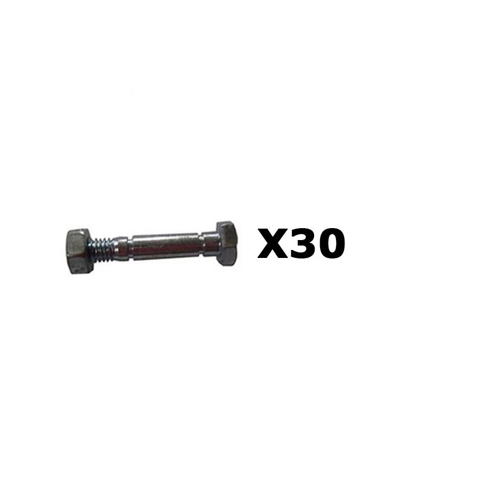 30x 2-1/8" x 5/16" Shear Pin with Nut for Prime Line Replaces 7-04369