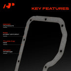 Lower Engine Oil Pan Gasket with Sealant for Kia Sorento (2003–2006)