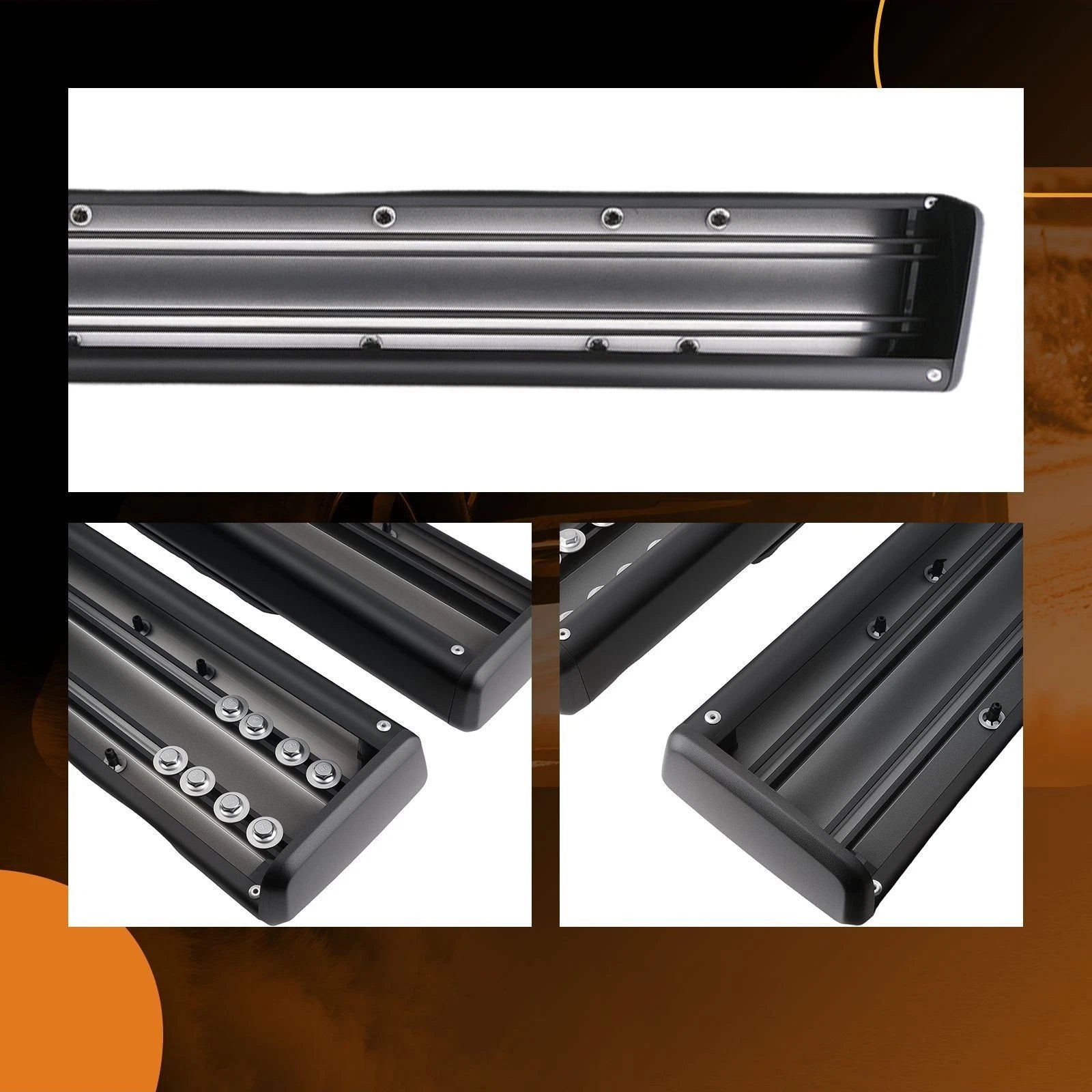 Running Boards for Chevy Silverado/GMC Sierra 2500HD/3500 Crew Cab (2007–2019)