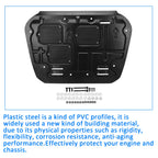 Front Skid Plate for Honda Civic (2016–2021) Engine Splash Shield Guard