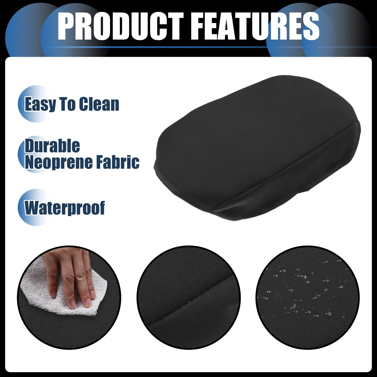 Armrest Protector Cover Pad for Mitsubishi Outlander (2016–2022)
