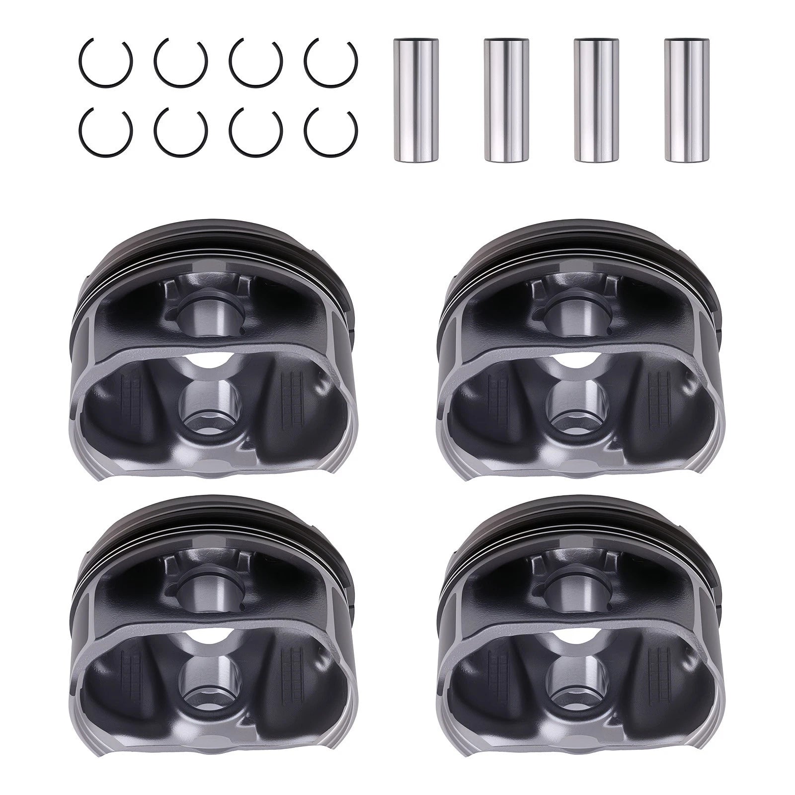 Engine Piston Kit for Chevy Malibu Impala GMC Terrain 2.4L (2008–2017) 12578324