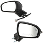 Set of 2 Heated Mirrors for Ford Fusion (Driver & Passenger Side)