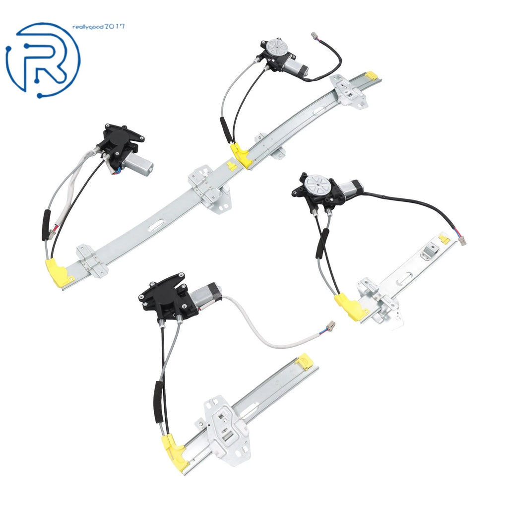 Set of 4 Power Window Regulators for Honda Accord (1994-1997)