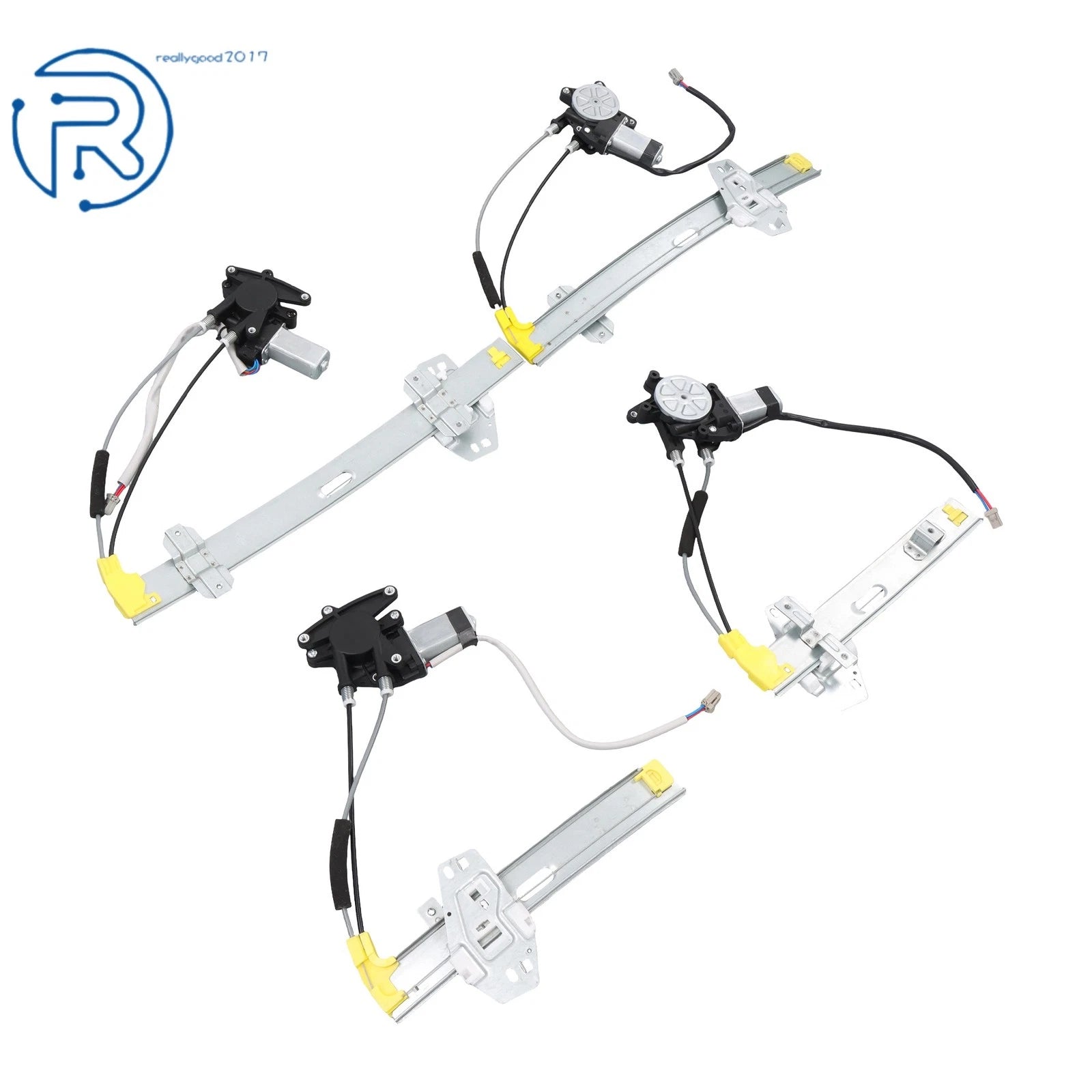 Set of 4 Power Window Regulators for Honda Accord (1994-1997)