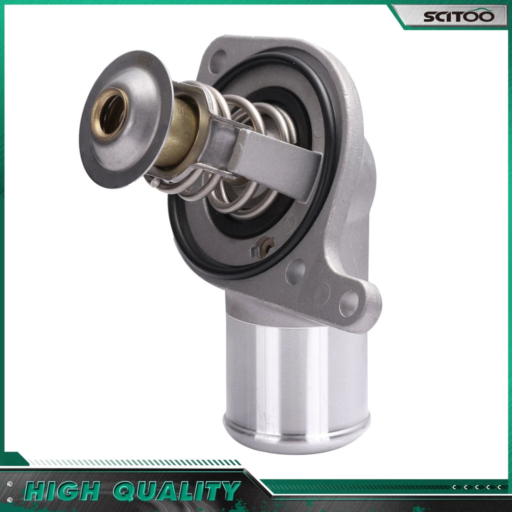 Thermostat Housing Assembly for Chevrolet Silverado 1500 GMC Sierra 1500 (1999–2004)