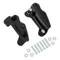 4X Black 4 Point Docking Hardware Kits for Harley Street Glide, Road King (2009–2013)