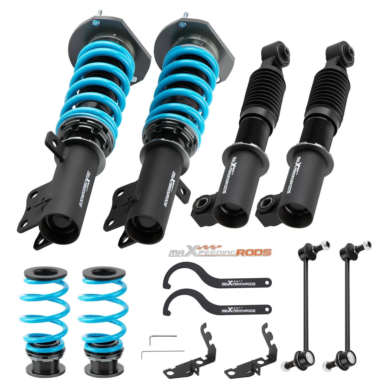 2X Adjustable Damper Coilovers for Chevrolet Cobalt (2005–2010)