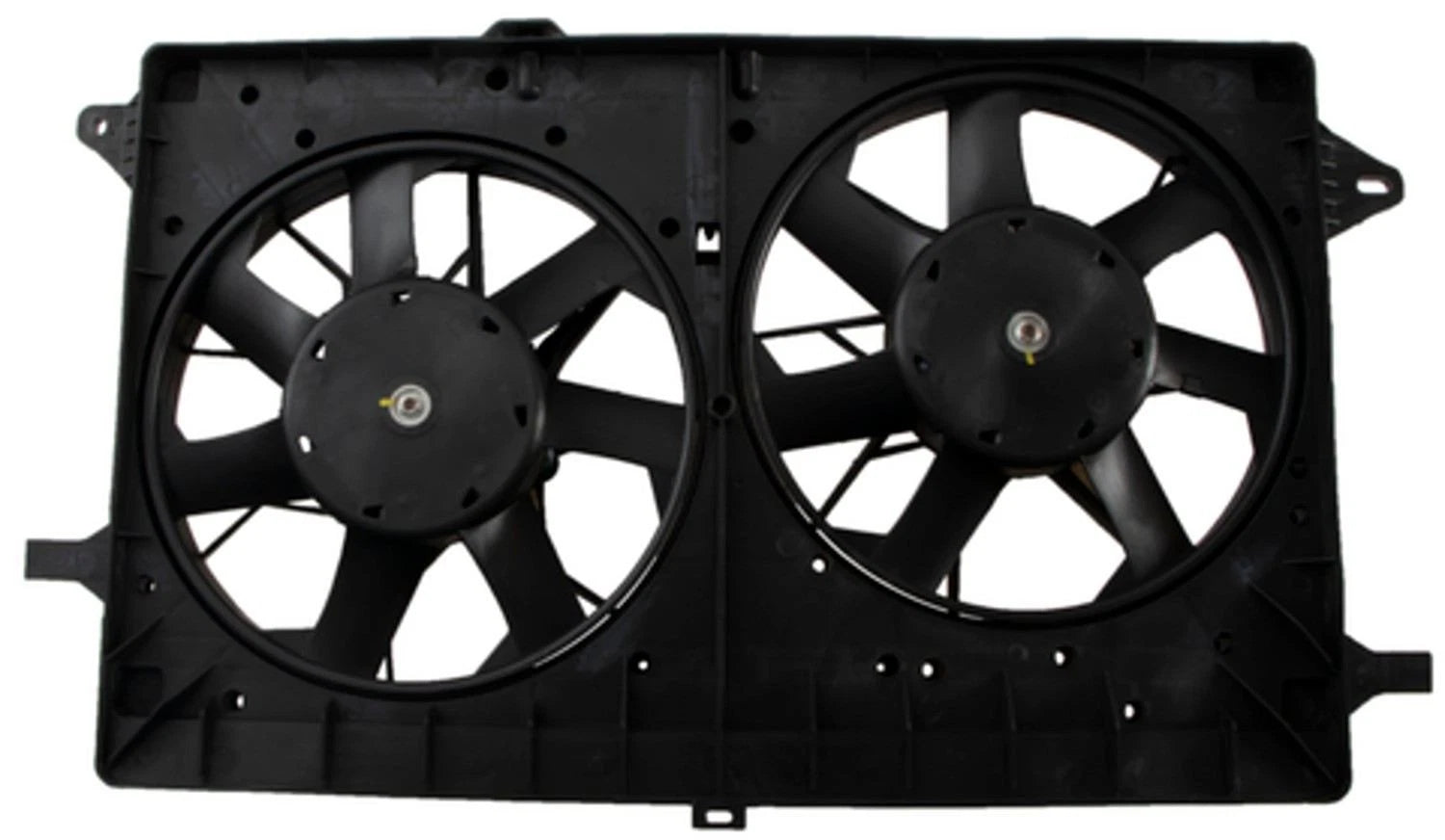 Dual Radiator and Condenser Fan Assembly for Chevrolet (CF12102)