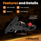 2" Rear Trailer Hitch Receiver for Kawasaki Teryx KRX 1000 (2020–2024)