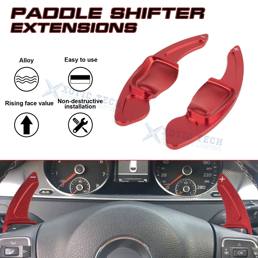 Steering Wheel Paddle Shifter Extension for VW Golf CC MK6 Beetle (2010-2019)