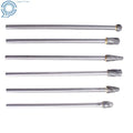 6X Rotary Aluminum 10mm Cut Burrs for Long Reach Carbide Burs 1/4" Shank