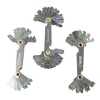 Set of 4 Thread Gauges for Manual Measurement Tools