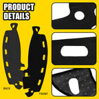 Dash Mat Cover for Dodge Ram 1500 2500 3500 (1998–2001)