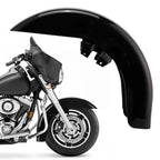 Vivid Black Front Fender for Harley Touring Street Road Glide Road King (1989–2013)