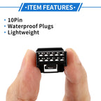 10 Pin Navigation Power Cable Connector for Toyota Lexus ()