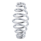 4" Barrel Coiled Solo Seat Spring for Harley Sportster Chrome