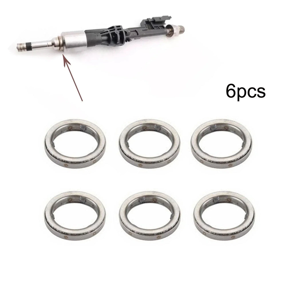 6 x Fuel Injector Seal Rings for BMW