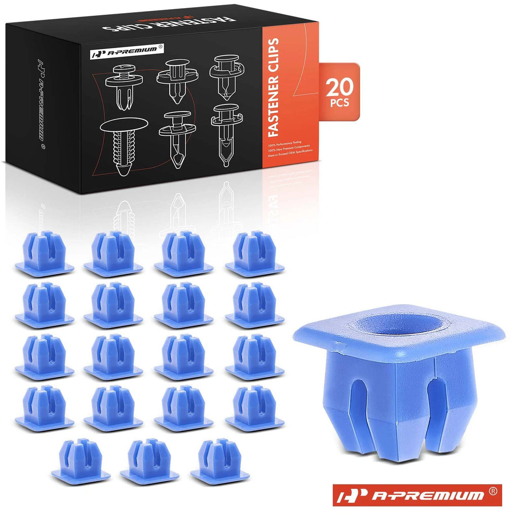 Set of 20 Bumper Outer Bracket Nuts for Ford 