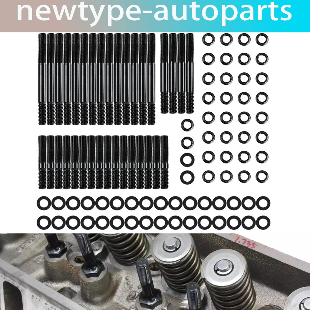 Cylinder Head Stud Kit for Chevy SBC 265 283 302 305 307 327 350 400 (1960–2002) 134-4001