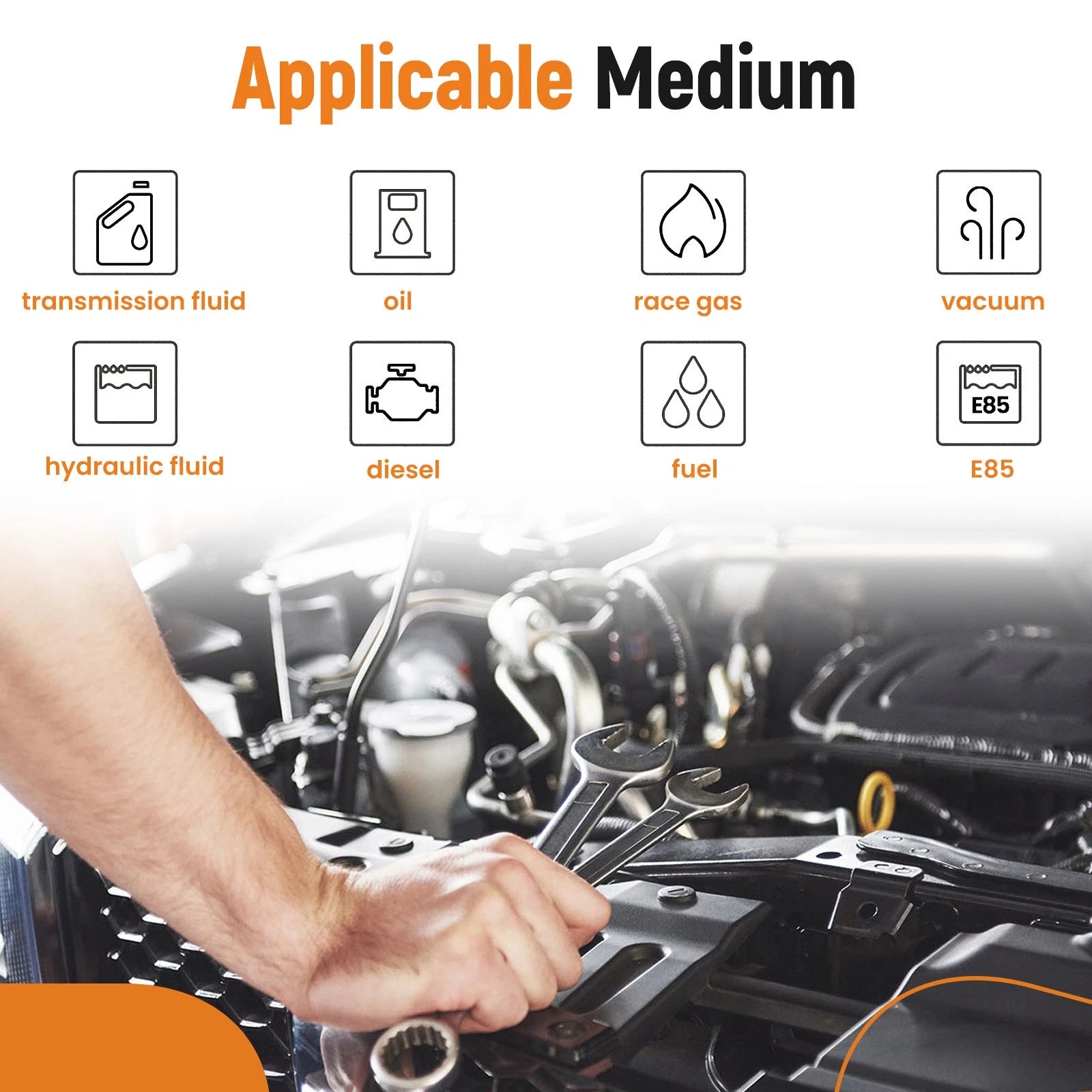 Transmission Cooler Hose Wire Kit for GM Duramax Pickup 6.6L (2015–2016)