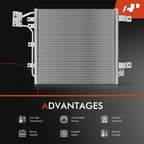 A/C Condenser with Bracket for Jeep Wrangler (2012-2018)