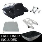 Chrome Rack Mount Dock for Harley Touring Street Glide (2014–2026)